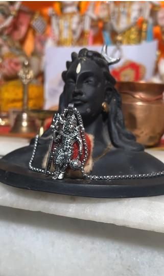 Shivji Pendent With Chain www.trikaro.com