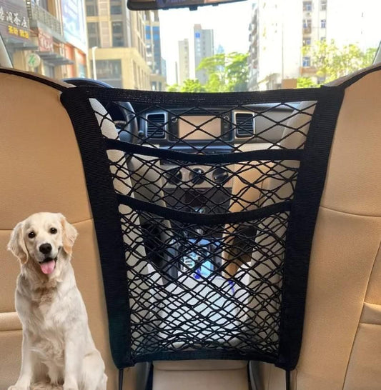 3-Layer Car Mesh Organizer/Storage Netting Pouch www.trikaro.com