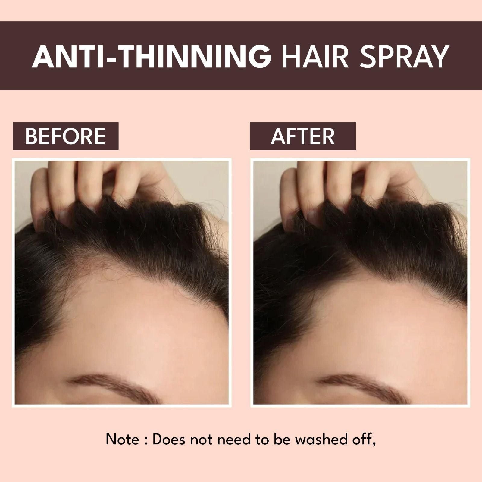 Glam Anti-Thinning Hair Spray - Volumizing Day Spray 100ml (Pack of 2) www.trikaro.com