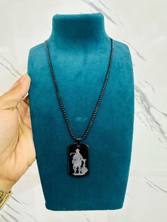 Hanuman Chalisha Pendant with Chain www.trikaro.com