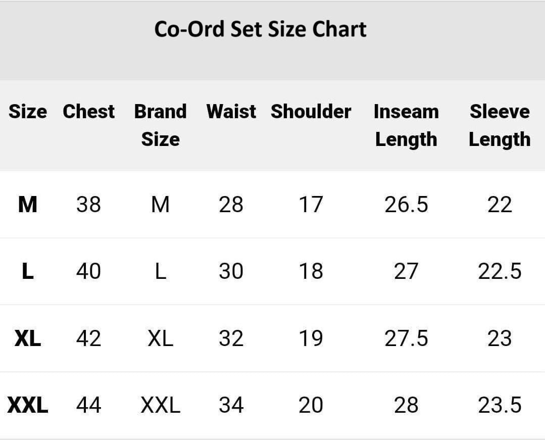 Men's Crinkled Co-Ord Set White www.trikaro.com