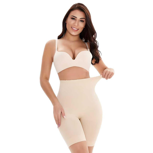 4-in-1 Shaper - Quick Slim Shape Wear Tummy, Back, Thighs, Hips - Black/Efffective Seamless Tummy Tucker www.trikaro.com