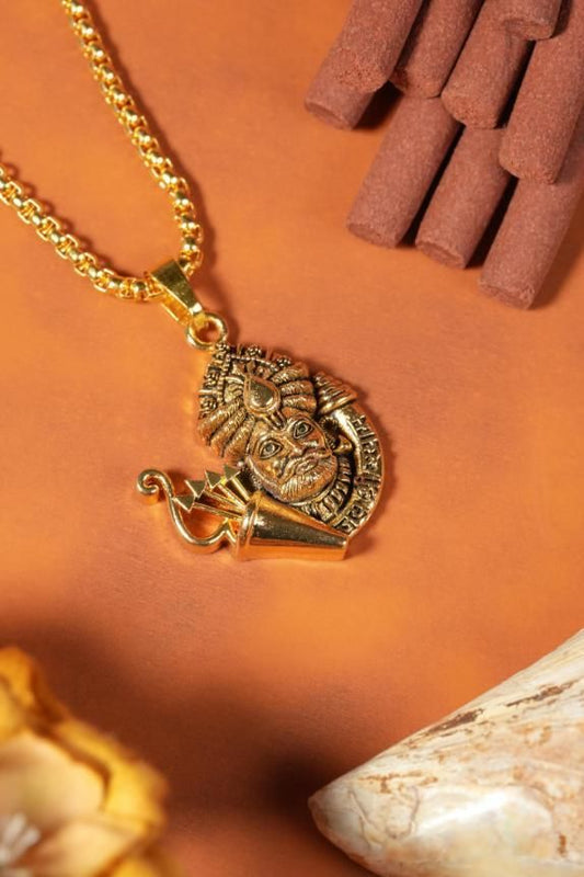 Khatu Shyamji Pendant with Chain www.trikaro.com