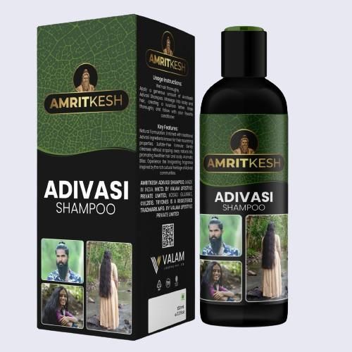 Amritkesh Adivasi Shampoo 100ml - Unleash the Power of Nature www.trikaro.com