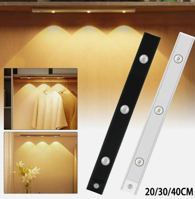 LED PIR Motion Sensor Cabinet  With USB Rechargeble www.trikaro.com