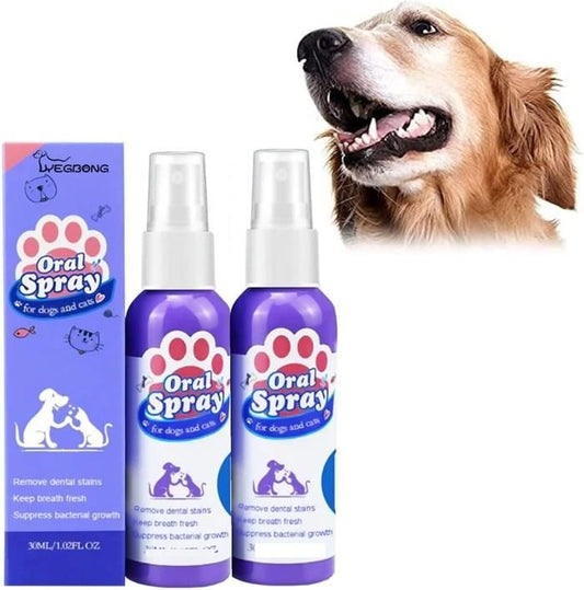 Petry Teeth Cleaning Spray for Dogs & Cats 100ml (Pack of 2) www.trikaro.com