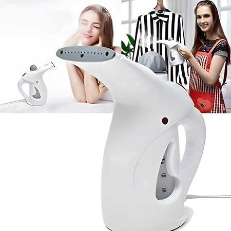 Fast Heat-up Portable Handheld Garment/Facial Vapor Steamer Iron Brush for Home and Travel Handy (Multicolour) www.trikaro.com