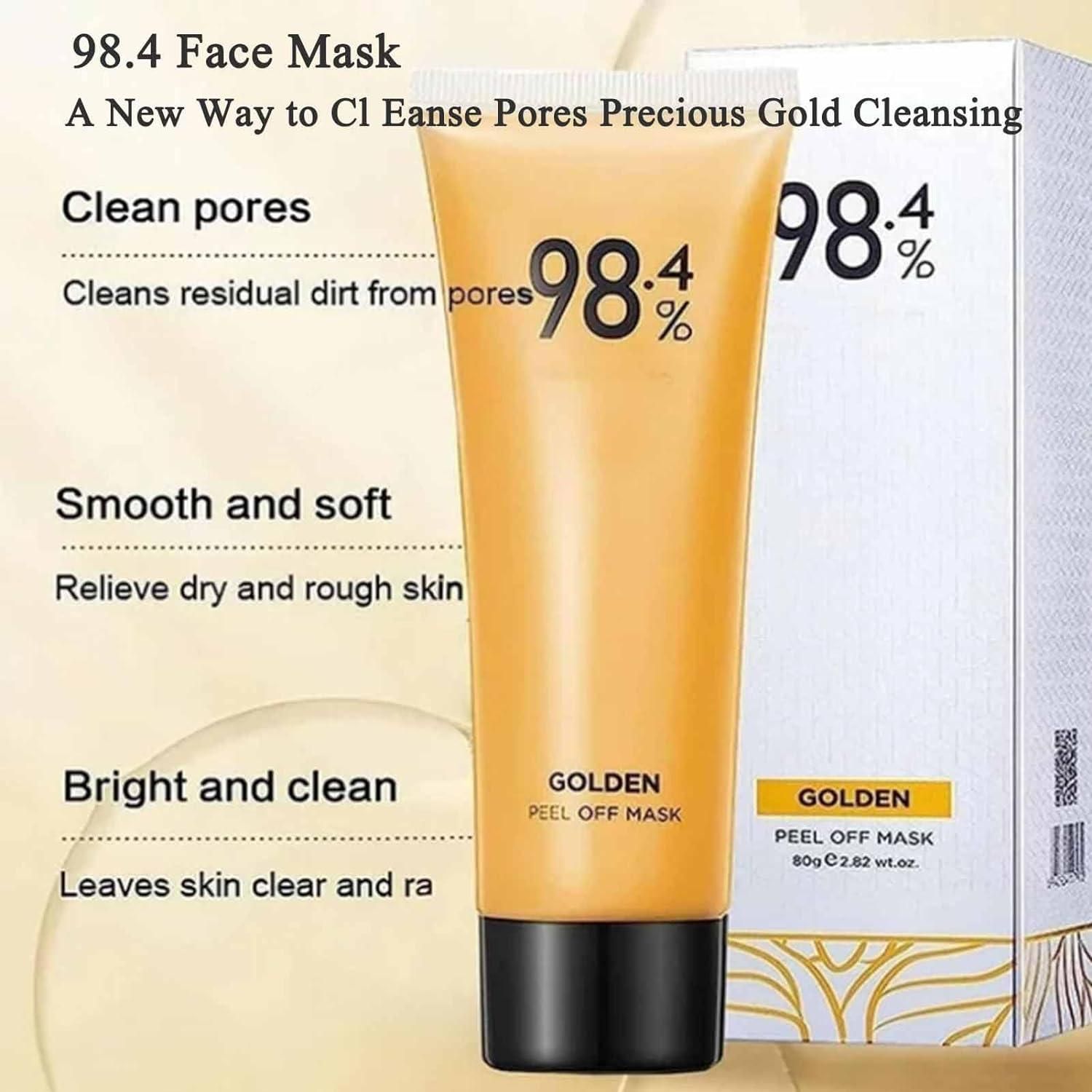 Gold Peel off Mask (Pack of 2) www.trikaro.com