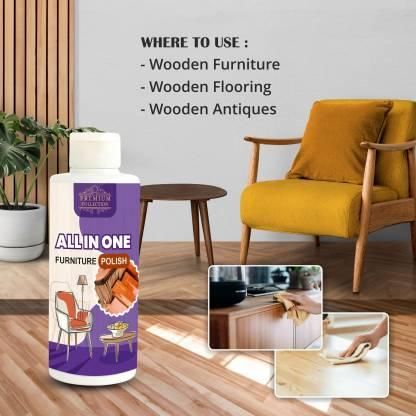 Polish Furniture Cleaner Shiner Floor Coating Paint Wood 100ML (Pack of 3) www.trikaro.com