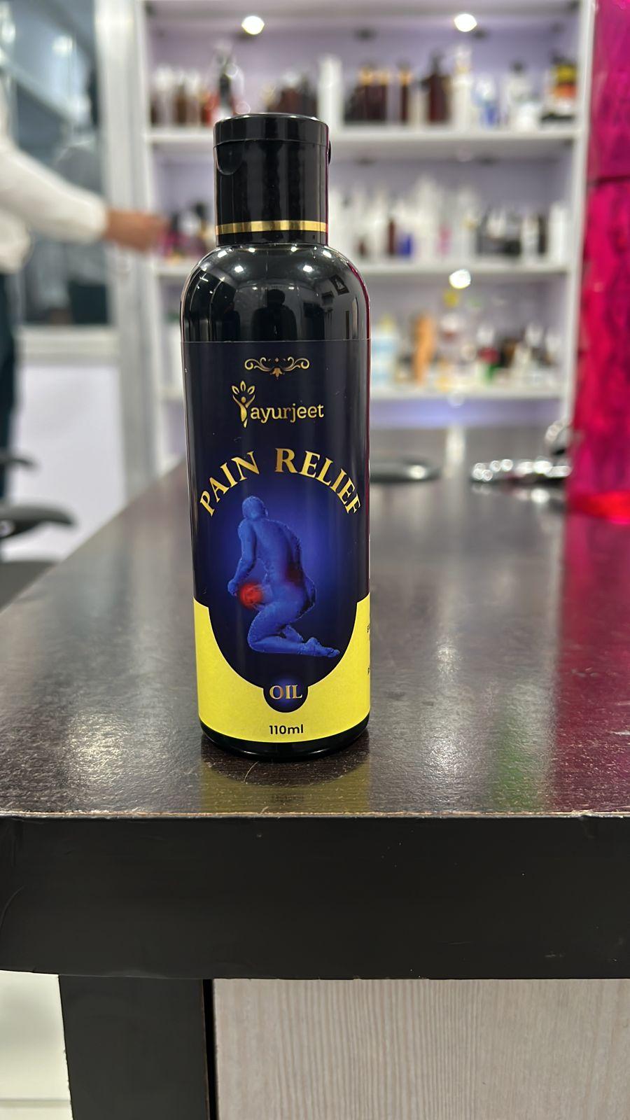 Ayurjeet  Pain Relief Oil (110Ml) www.trikaro.com