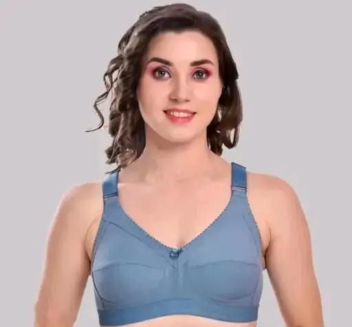 Full Coverage Non Padded Bra Pack of 3 www.trikaro.com