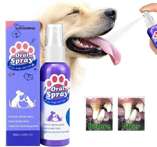 Petry Teeth Cleaning Spray for Dogs & Cats 100ml www.trikaro.com