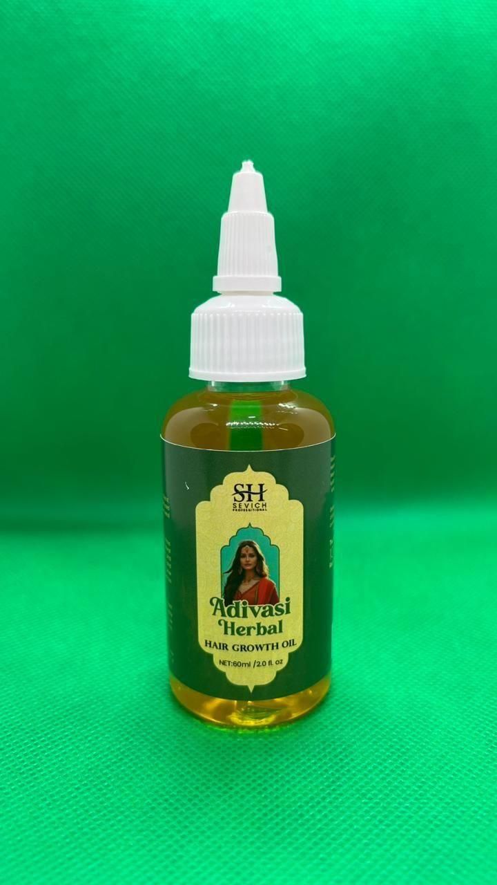 SH Adivasi Hernal Hair Growth Oil 60ml - Nourish Your Roots Naturally www.trikaro.com