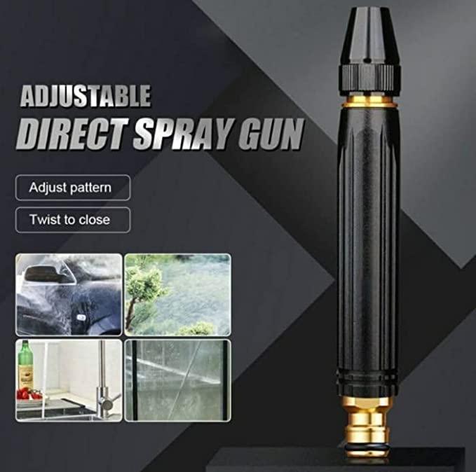 Portable High Pressure Water Nozzle (Black) www.trikaro.com