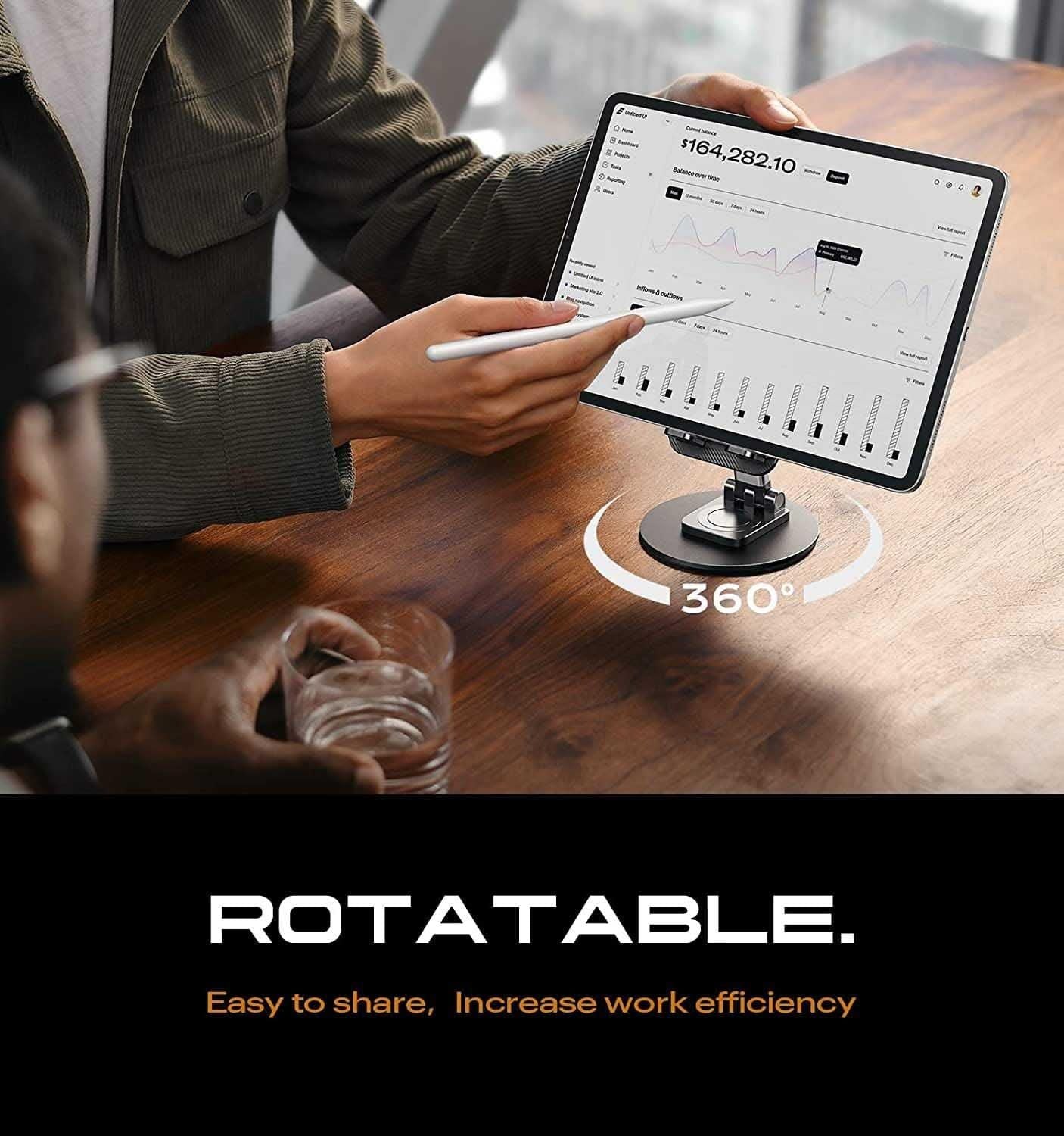 Mobile Phone Stand 360� Rotation Height and Angle www.trikaro.com