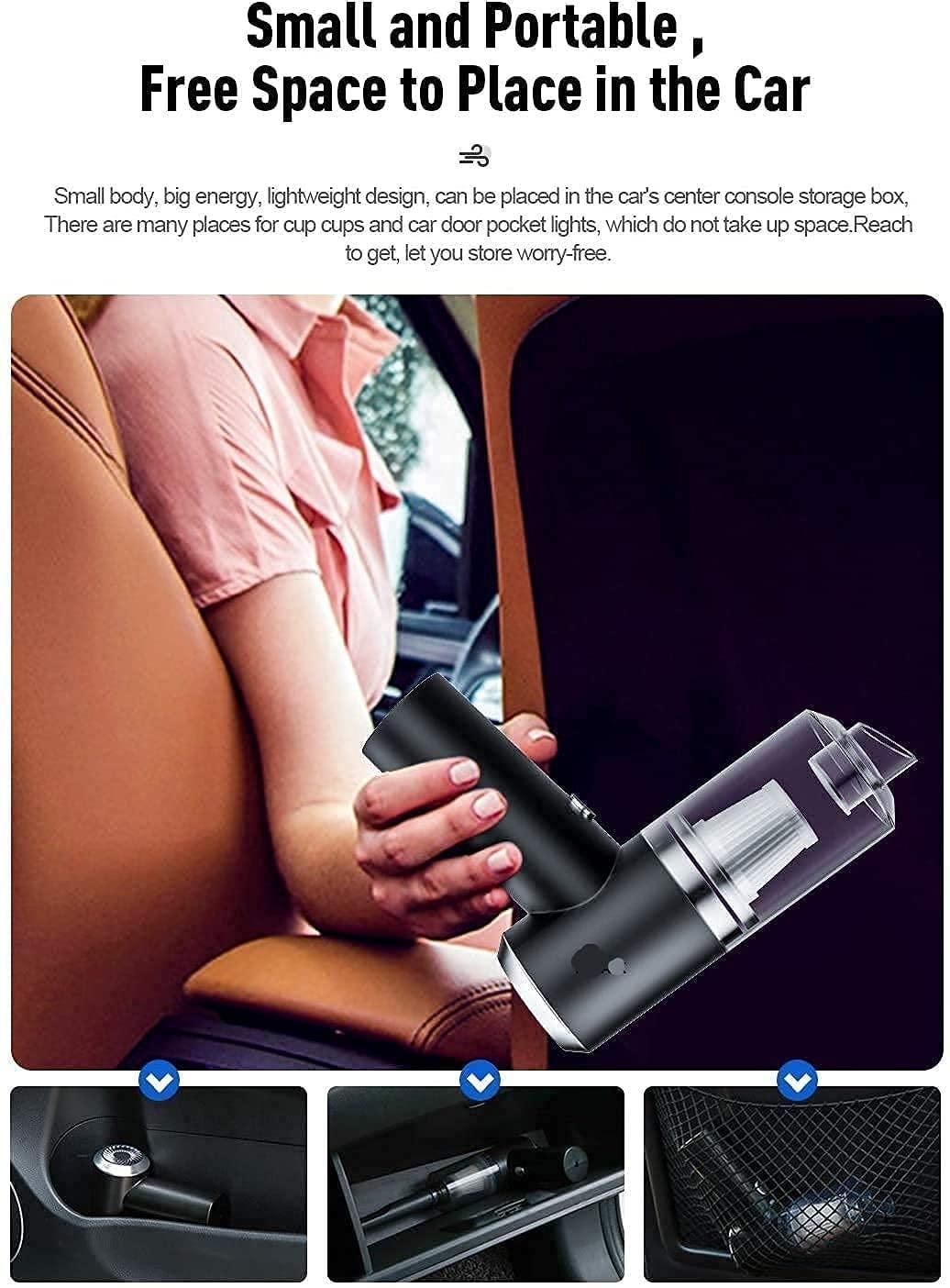 Portable Air Duster Wireless Vacuum Cleaner www.trikaro.com