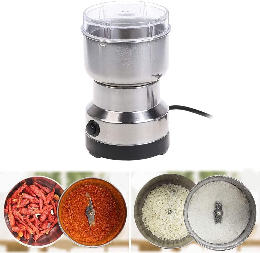 Electric Smash Machine, Multifunction Small Food Grinder Grain Grinder, Portable Coffee Bean Grinder  www.trikaro.com