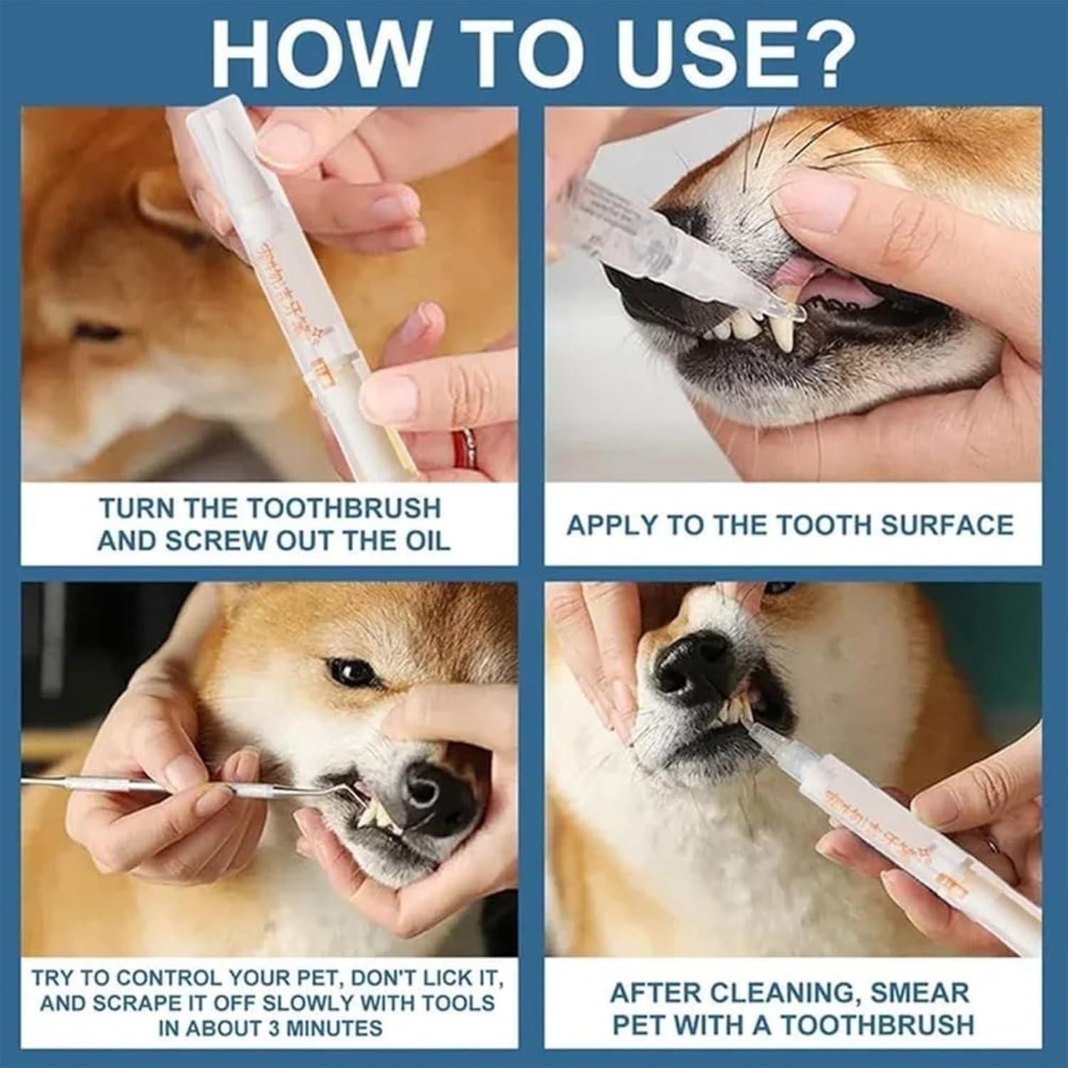 Dog Pen Toothbrush www.trikaro.com