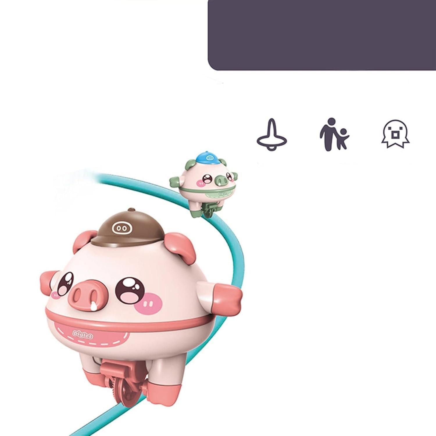 Tightrope Walking Tumbler Pig Walking Tightrope for Children www.trikaro.com