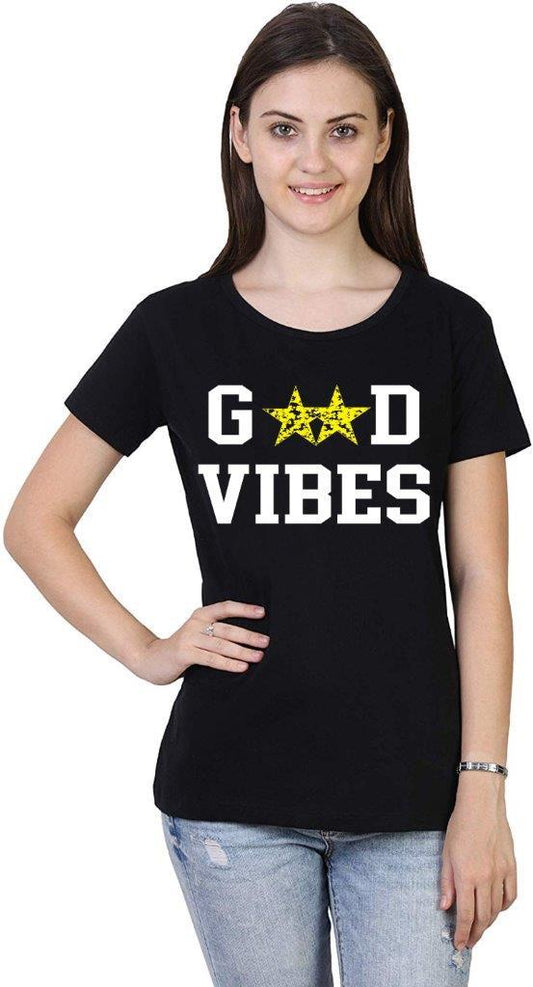 Women's Cotton Printed T-Shirt www.trikaro.com