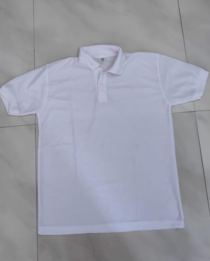 Cotton Blend Solid Half Sleeves Polo T-Shirt www.trikaro.com
