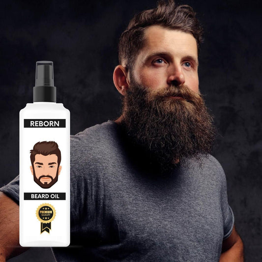 Reborn Beard Oil 100ml - Nourish and Revitalize Your Beard www.trikaro.com