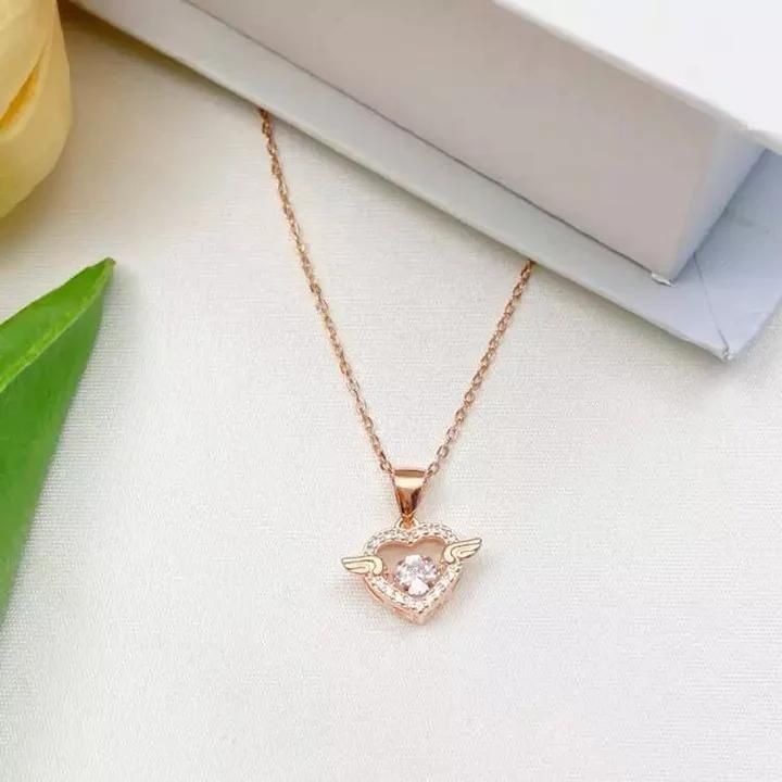 Heart With Wings Necklace www.trikaro.com