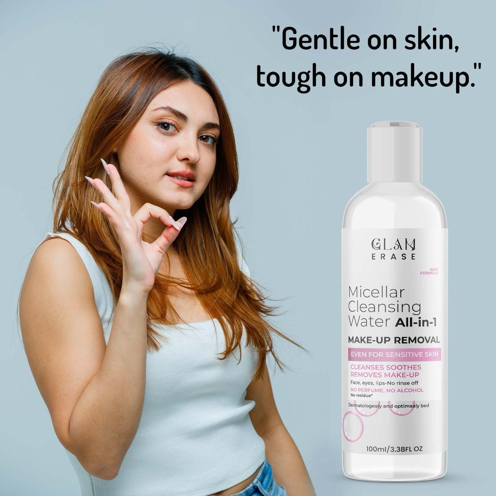 All-in-1 Makeup Removal 100ml (Pack of 2) www.trikaro.com