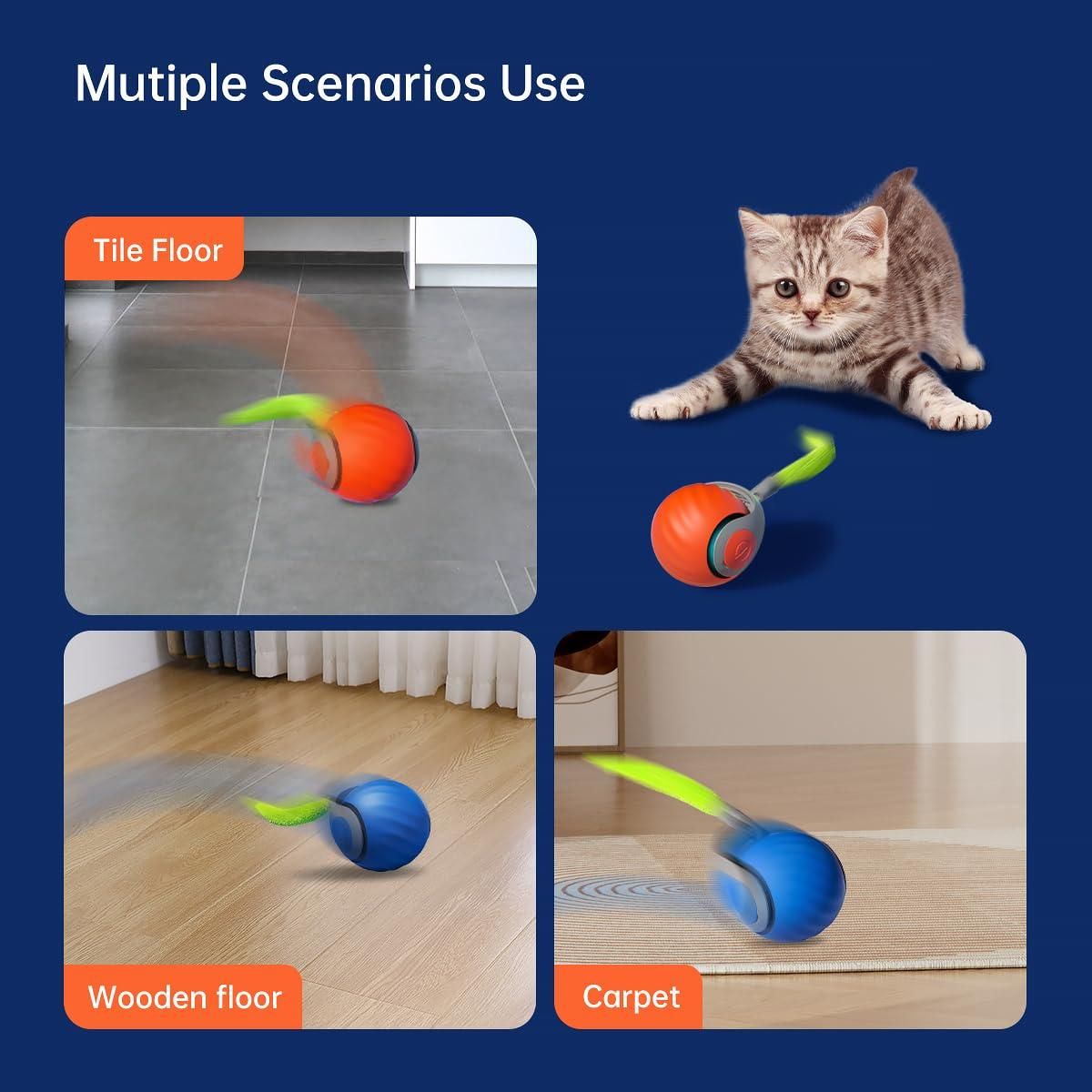 Rolling Ball Cat Toy www.trikaro.com