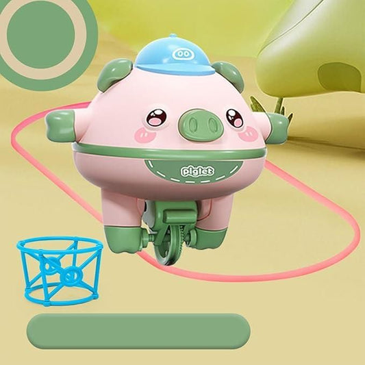 Tightrope Walking Tumbler Pig Walking Tightrope for Children www.trikaro.com