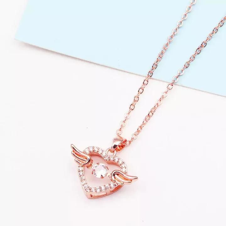 Heart With Wings Necklace www.trikaro.com