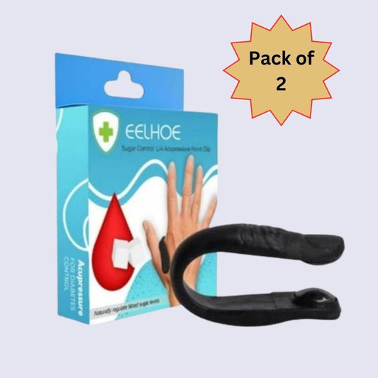 Sugar Control LI4 Acupressure Point Clip (Pack of 2) www.trikaro.com