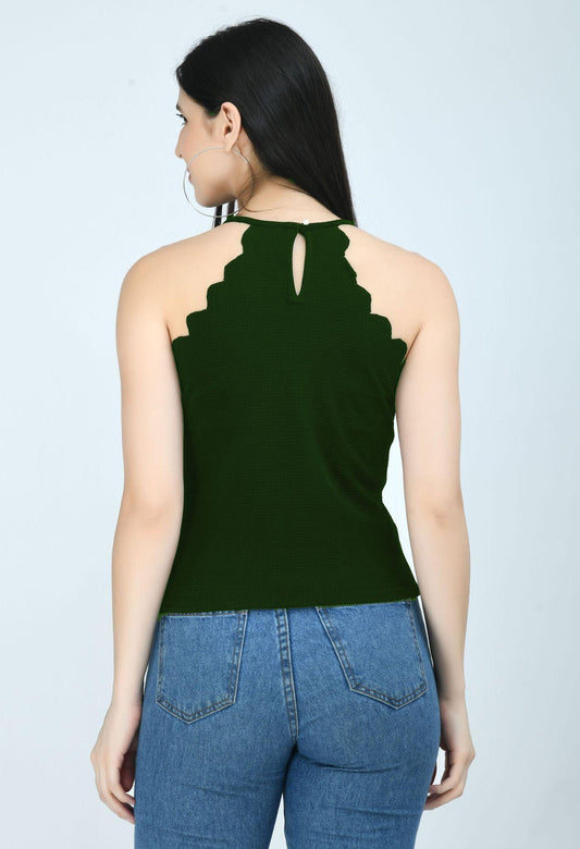 Airbiter Collection Women's Cotton Blend Solid Tops www.trikaro.com