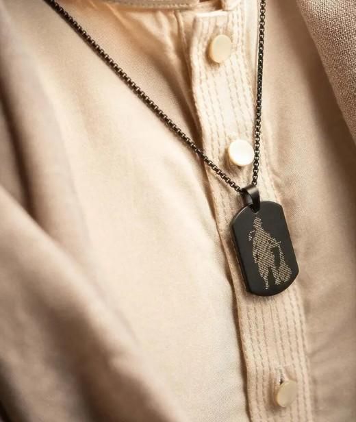 Hanuman Chalisha Pendant with Chain www.trikaro.com
