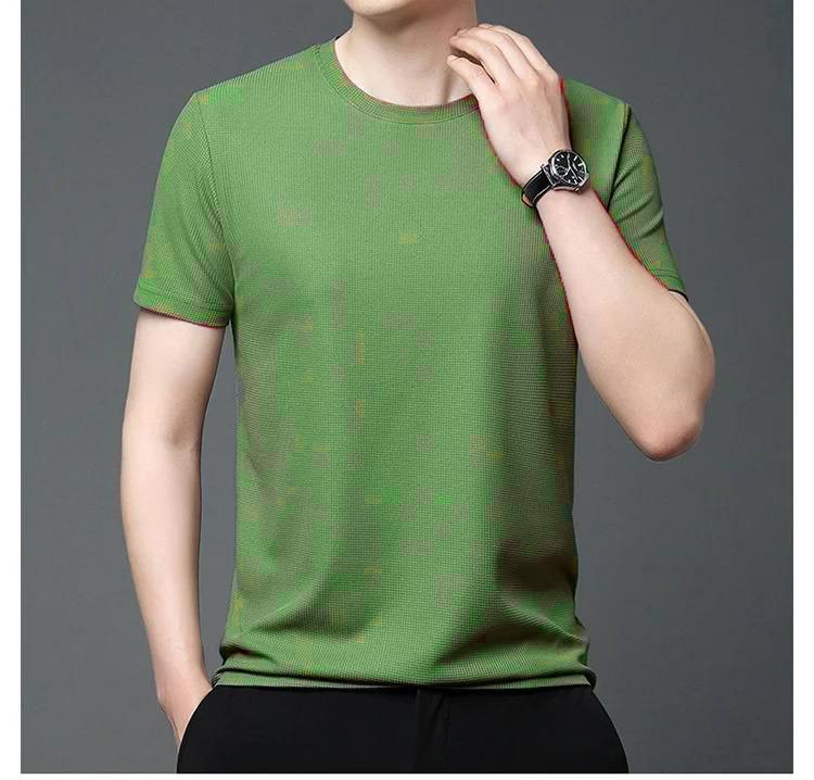 Men 4 Way Strecthable Round Neck T-shirt www.trikaro.com