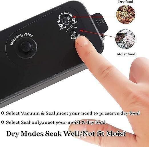 Portable Multi-functional Food Vacuum Sealer www.trikaro.com