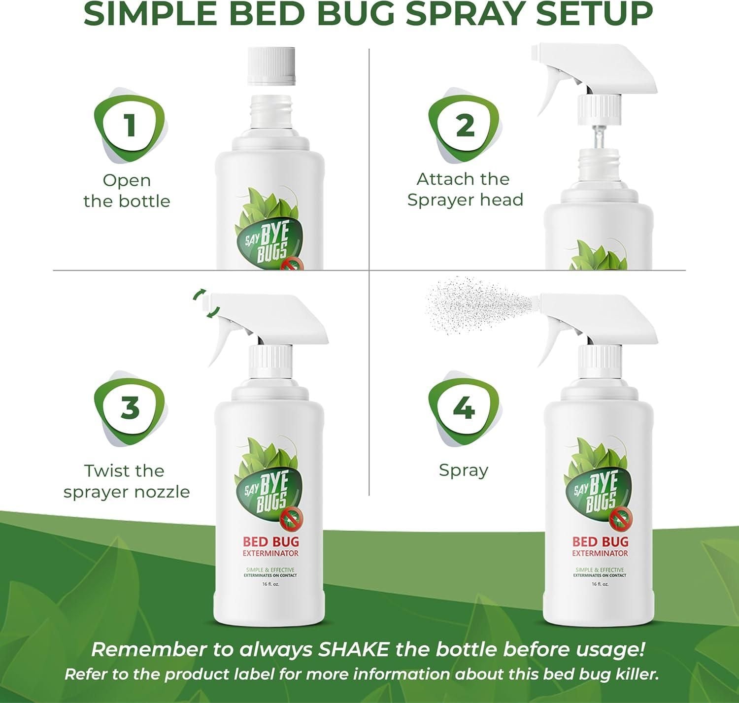 Say Bye Bye Bug - Spray (100ml Each) Buy 1 Get 1 Free www.trikaro.com