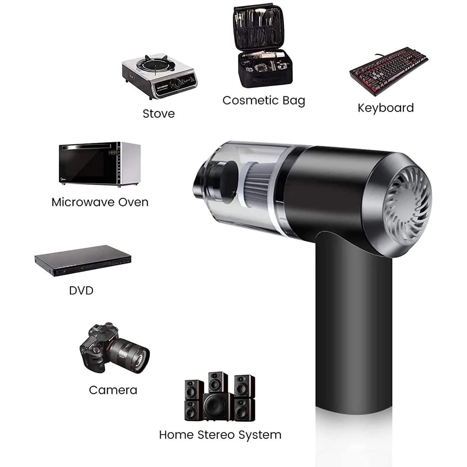 Portable Air Duster Wireless Vacuum Cleaner www.trikaro.com