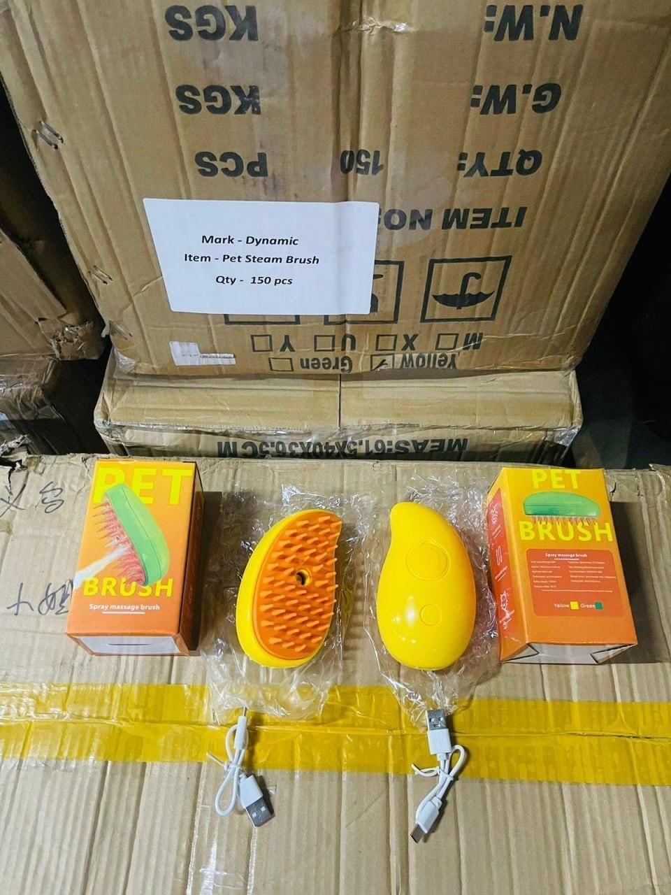 New 3 In1 Steamy Pet Cat Brush Cleanser Vapor, Steaming Pet Hair Brush, Pet www.trikaro.com
