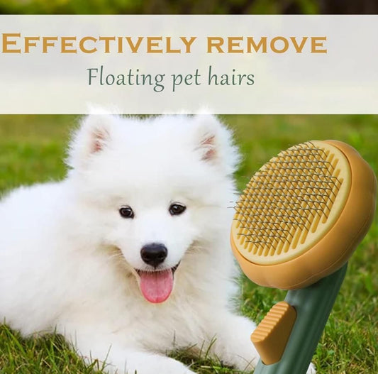 Self Cleaning Dog & Cat Comb www.trikaro.com