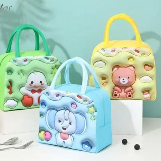 3D Cartoon Lunch Bag For Kids www.trikaro.com
