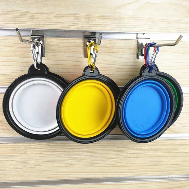 Foldable Silicone Pet Feed Bowl www.trikaro.com