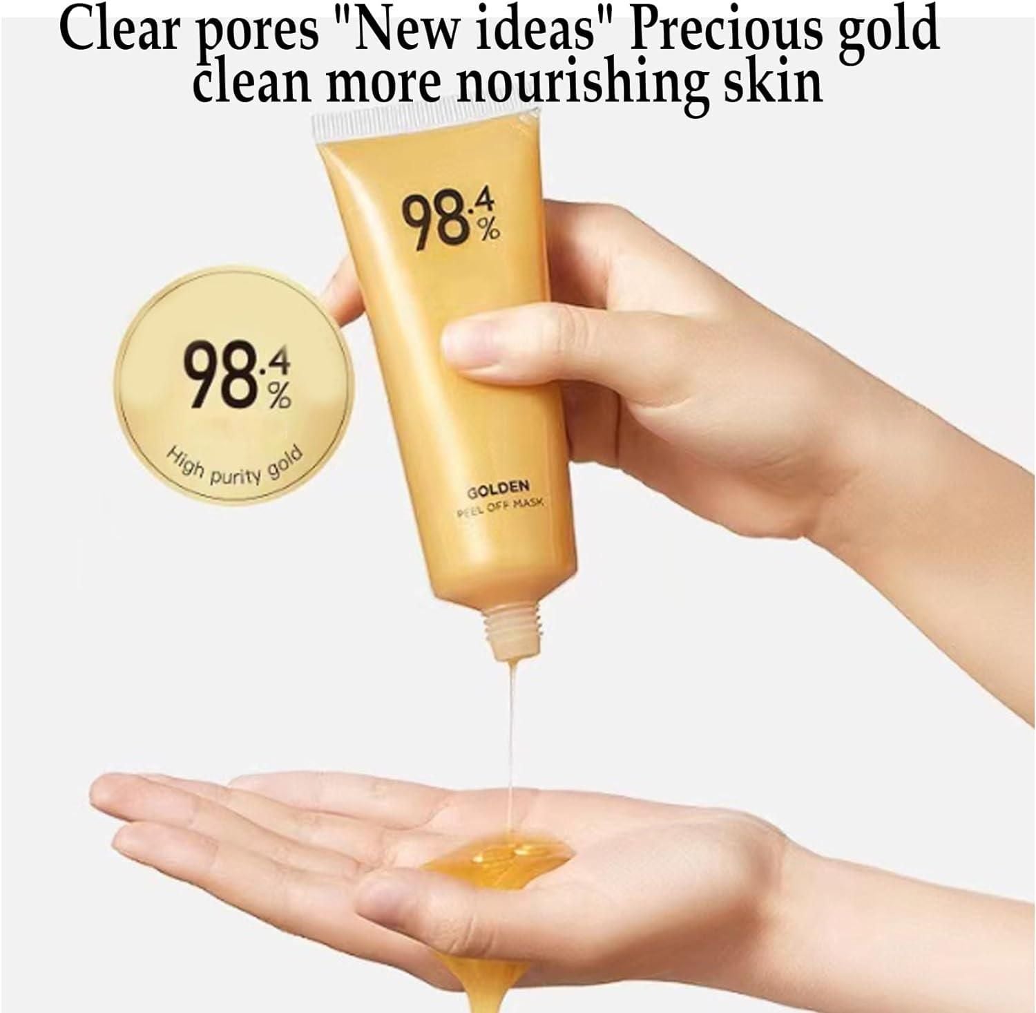 Gold Peel off Mask (Pack of 2) www.trikaro.com