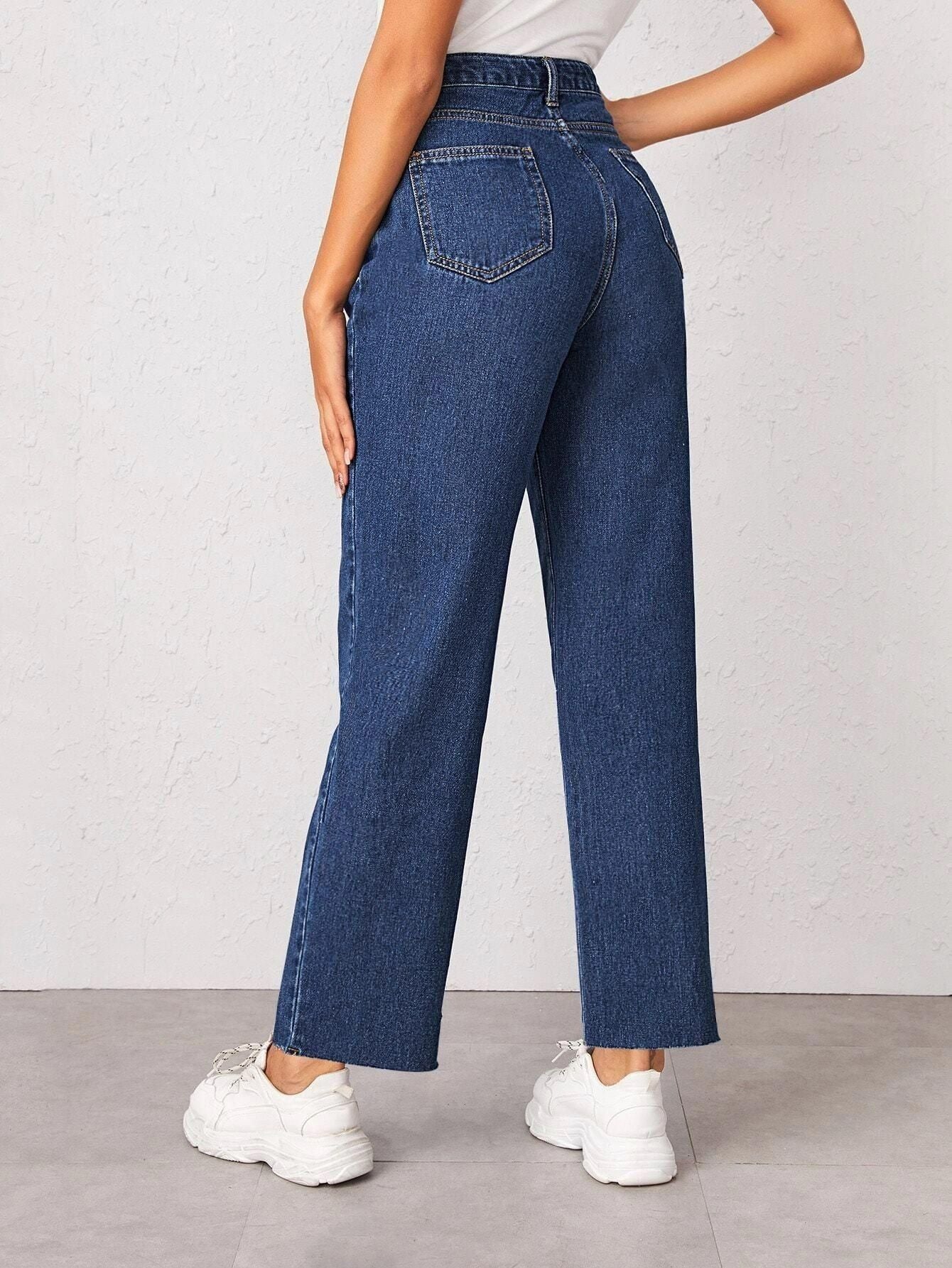 Kotty Women's Cotton Blend Solid Flared Jeans www.trikaro.com