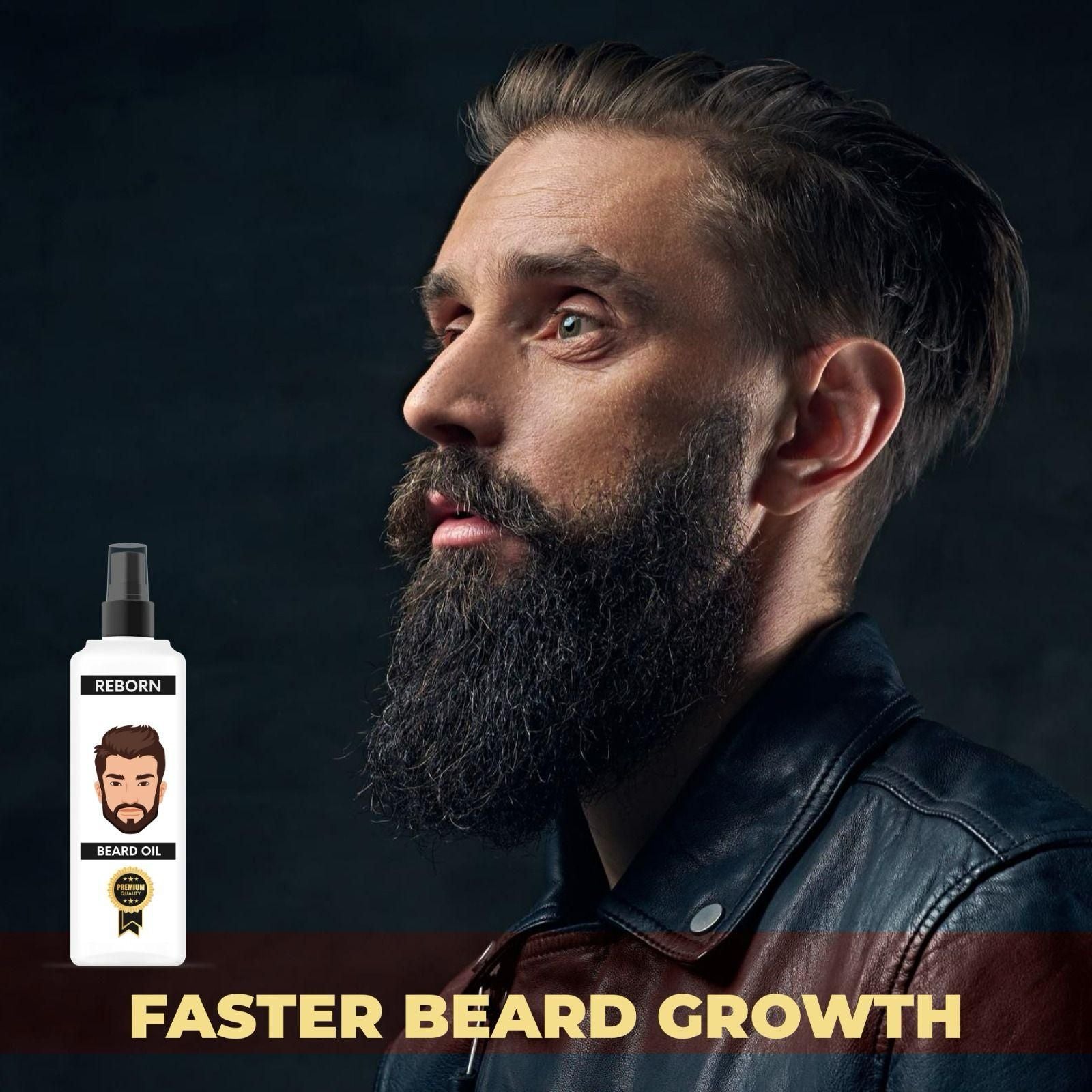 Reborn Beard Oil 100ml - Nourish and Revitalize Your Beard www.trikaro.com