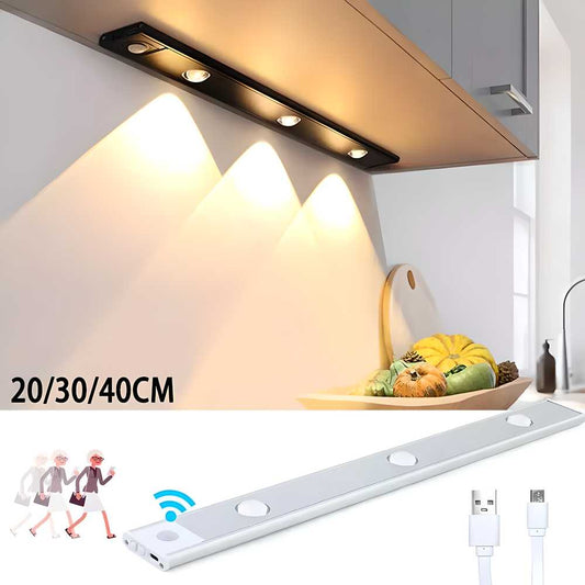 LED PIR Motion Sensor Cabinet  With USB Rechargeble www.trikaro.com
