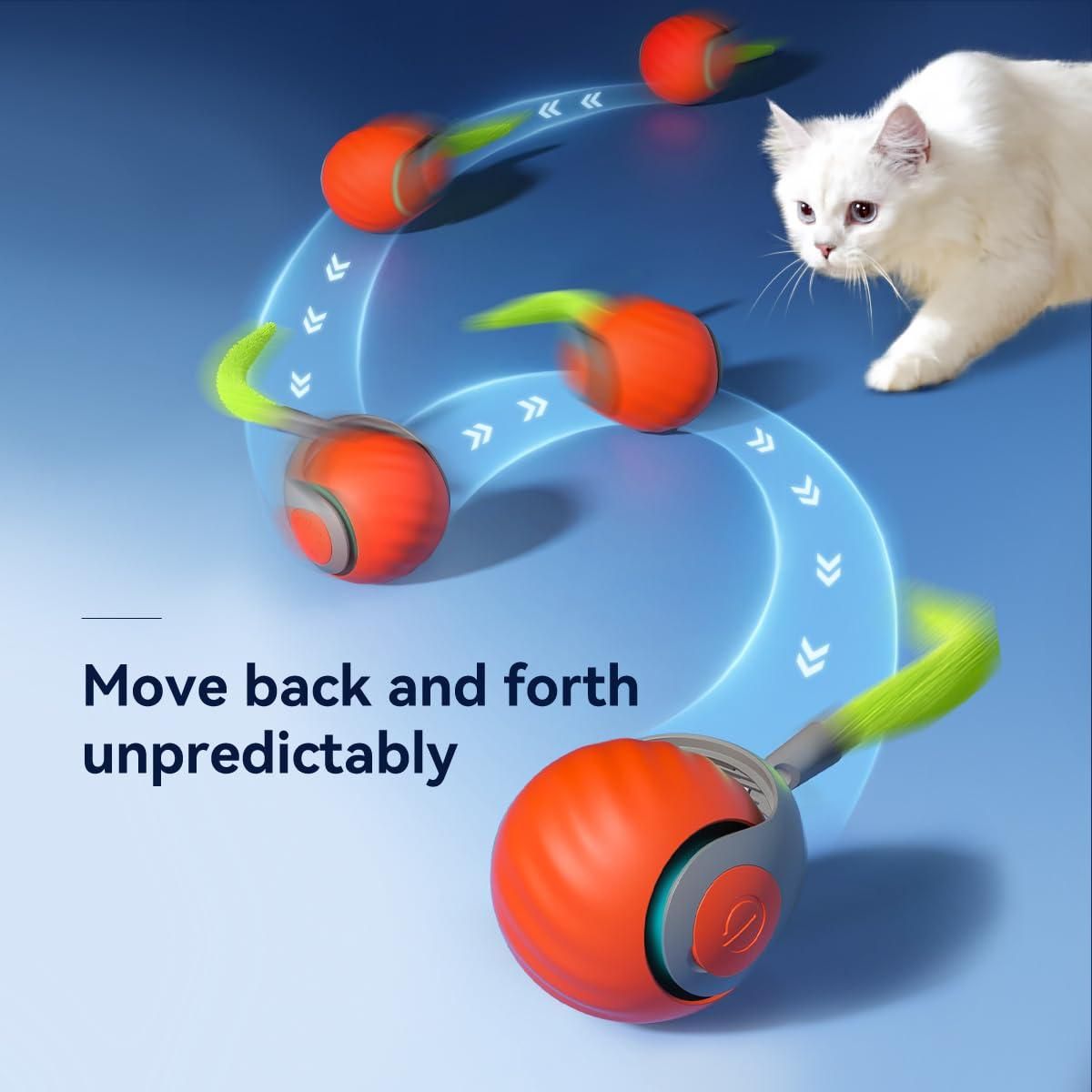 Rolling Ball Cat Toy www.trikaro.com
