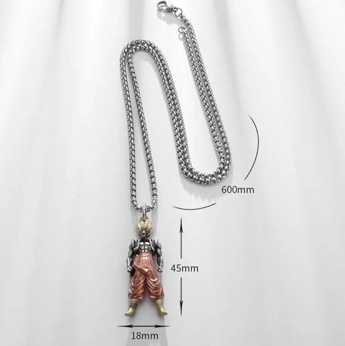 Dragonball Z Goku Inspired Pendant with Chain www.trikaro.com