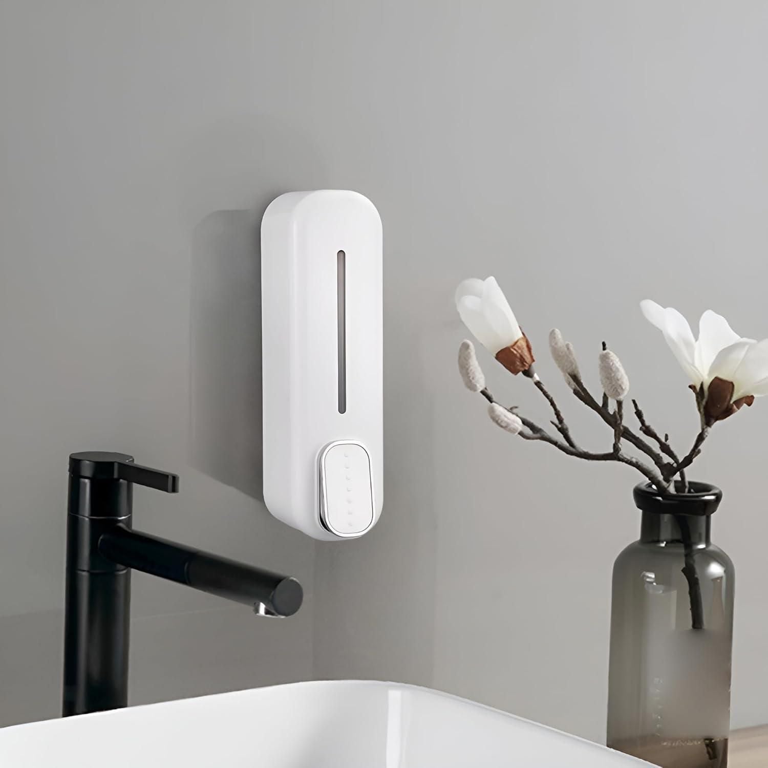 Press Wall-Mounted Dispenser Soap Manual www.trikaro.com