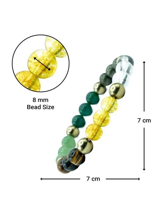 Dhan Yog Elasticated Bracelet www.trikaro.com